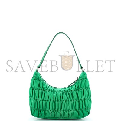 PRADA TESSUTO NYLON GAUFRE SHOULDER BAG MENTA 1NE204 (22*13*6cm)